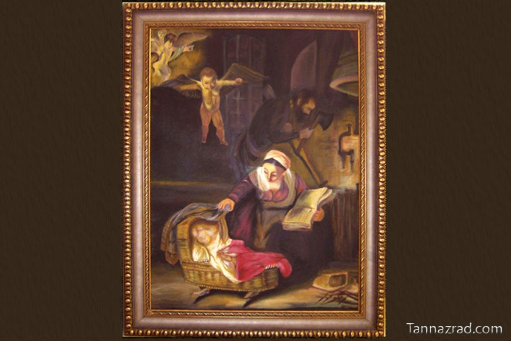 Oil painting copy from other artist