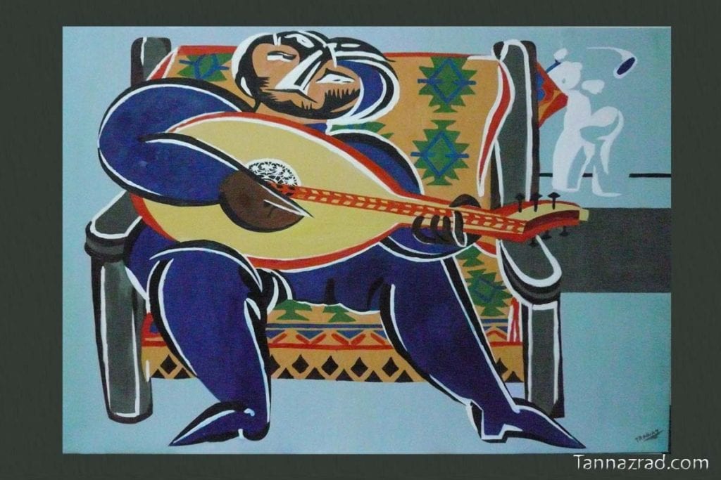 Oil painting copy from other artist