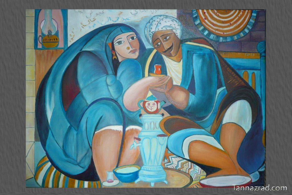 Oil painting copy from other artist