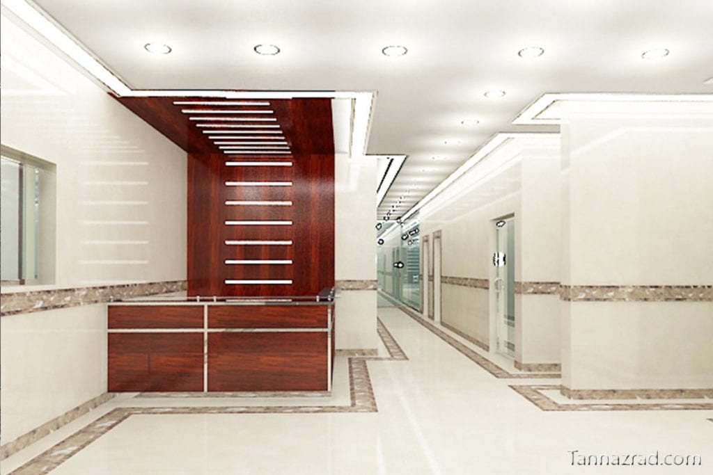 Entrance building design Dubai