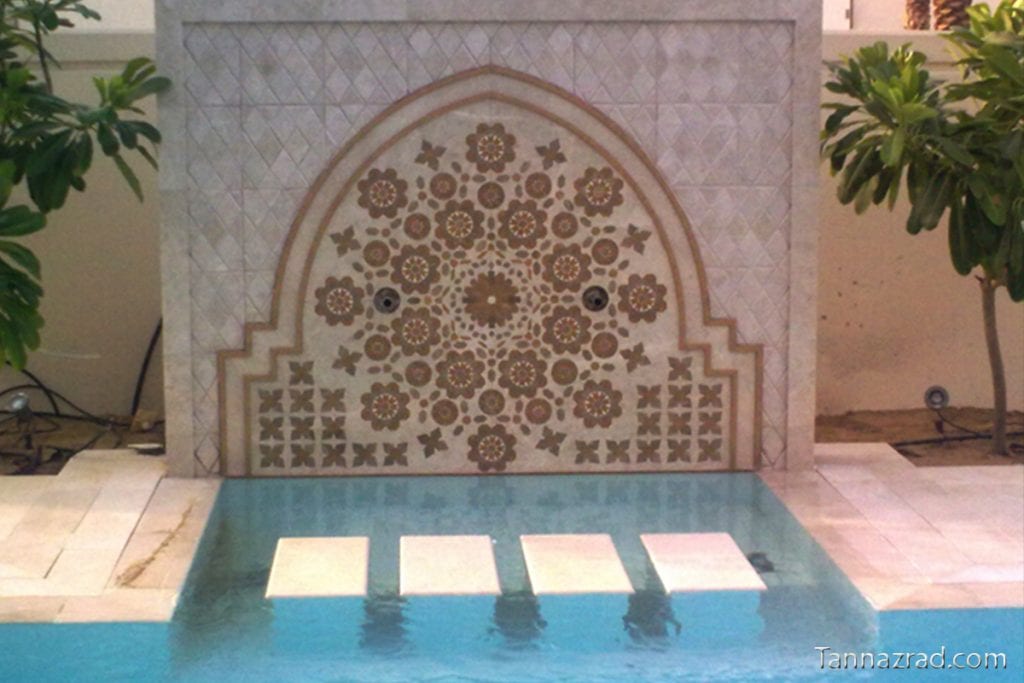 wall founitain for swimming pool 2005