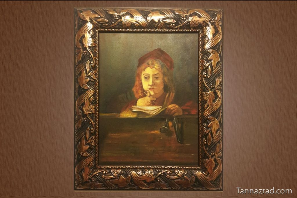 Oil painting copy from other artist