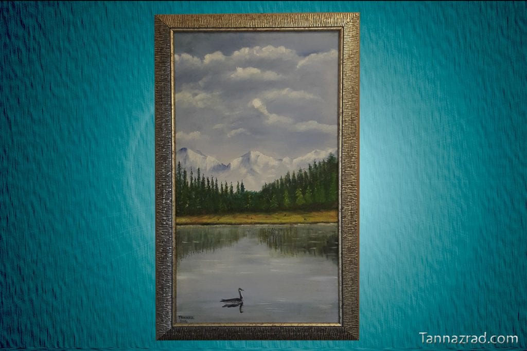 Oil painting copy from other artist