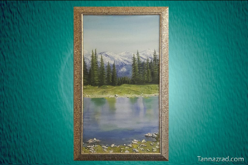 Oil painting copy from other artist