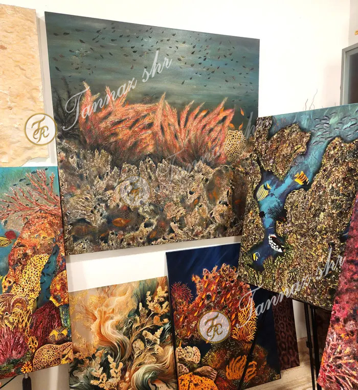 Prize-Leonardo-Davinci-Form-Italy-Subaquatic-Ballet-120x120-cm-7-watermark